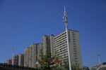 蓝天 城市