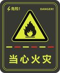 当心火灾