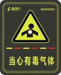 当心有毒气体