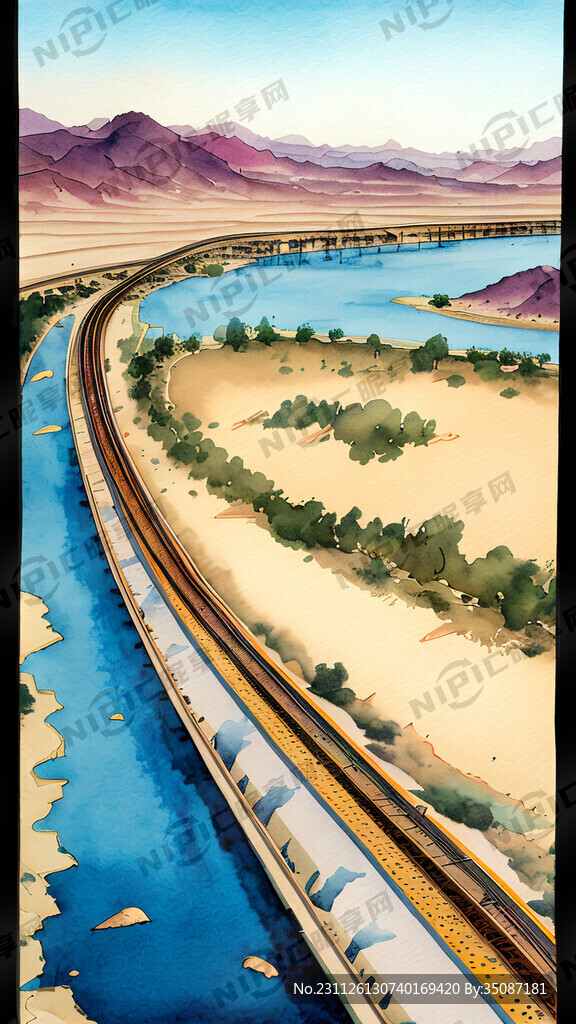 超大广角 高铁公路两用 绿洲