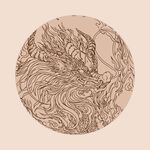 中国龙 版画
