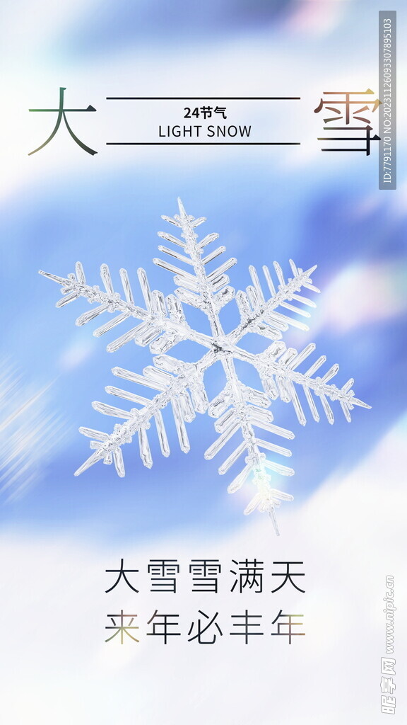 大雪海报