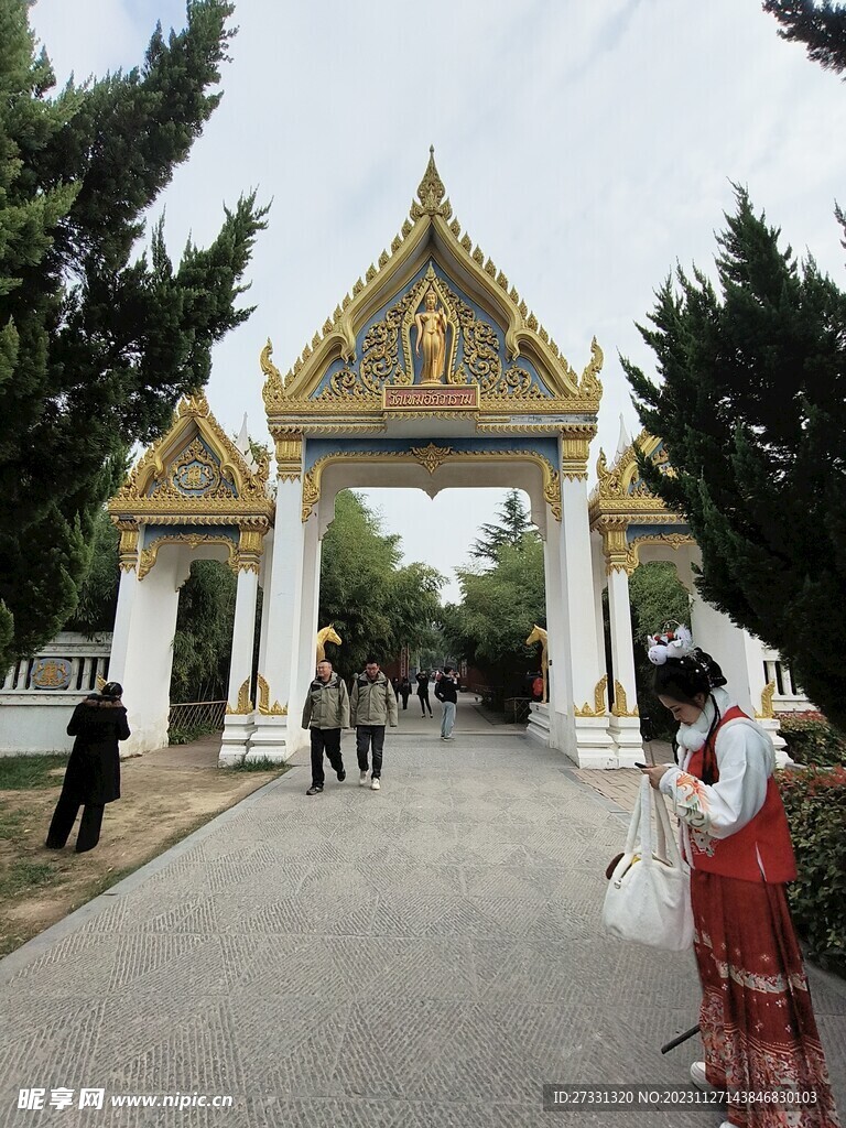 白马寺泰式建筑