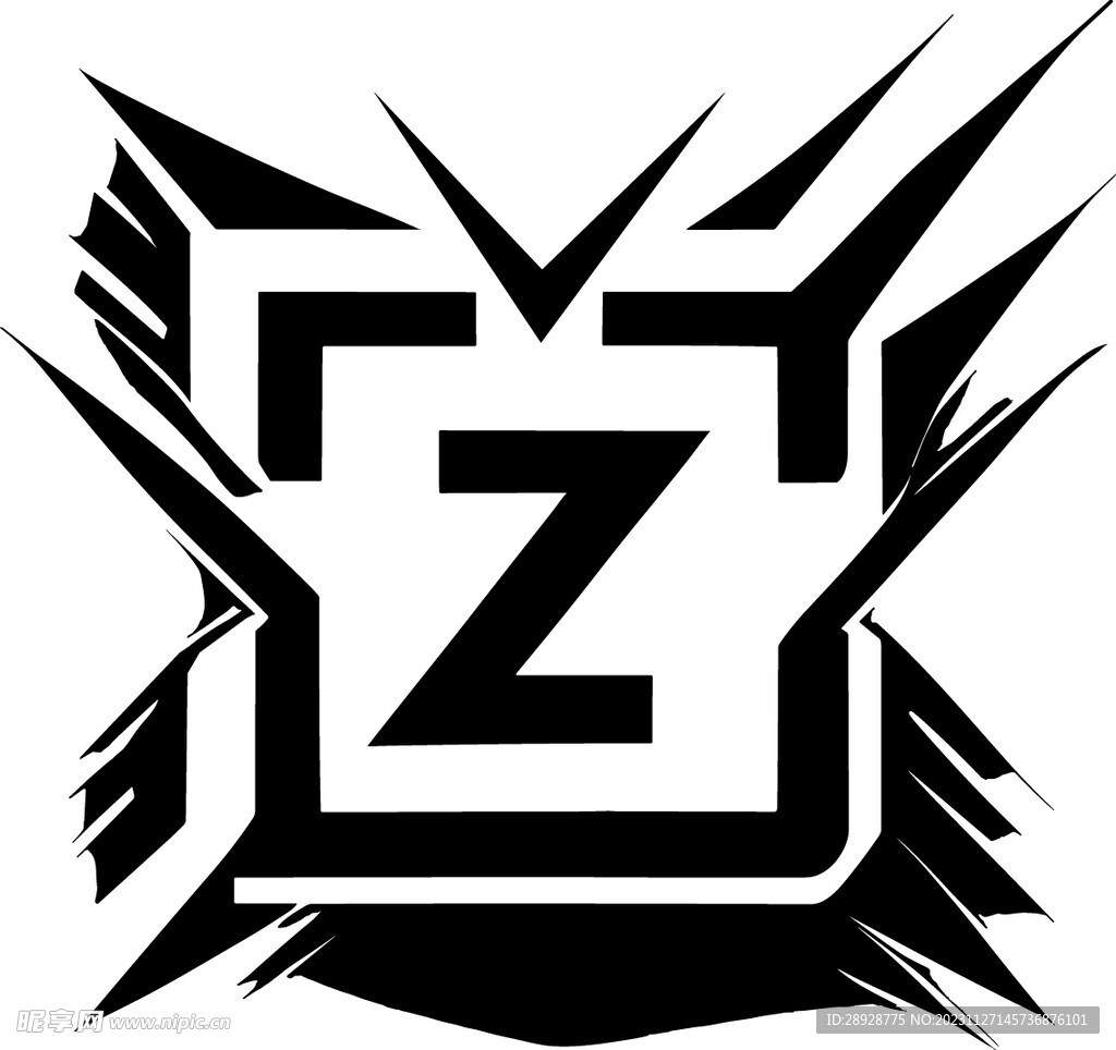 英文Z logo 