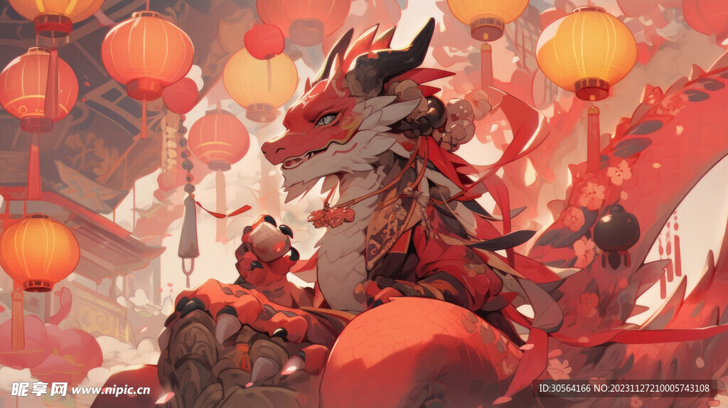 龙年龙插画