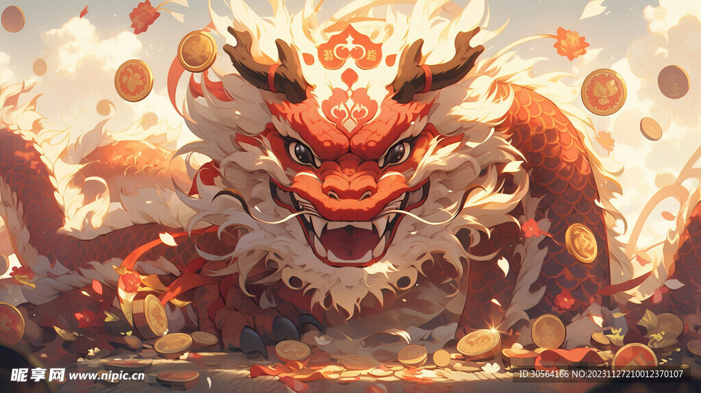 龙年龙插画