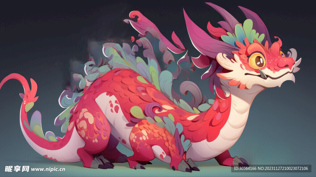龙插画