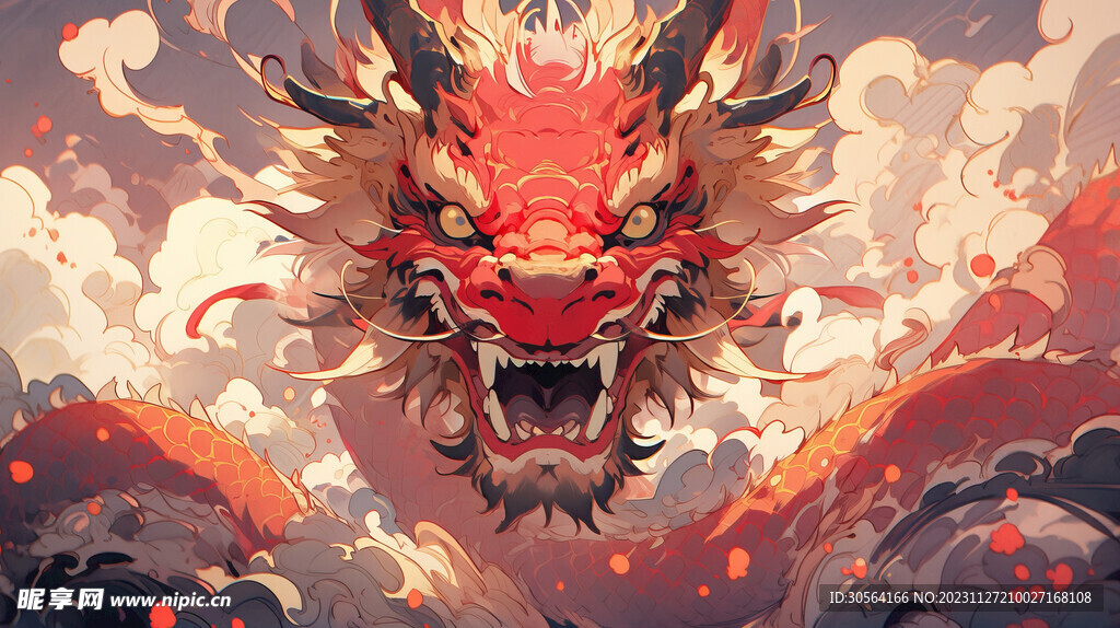 龙年龙插画