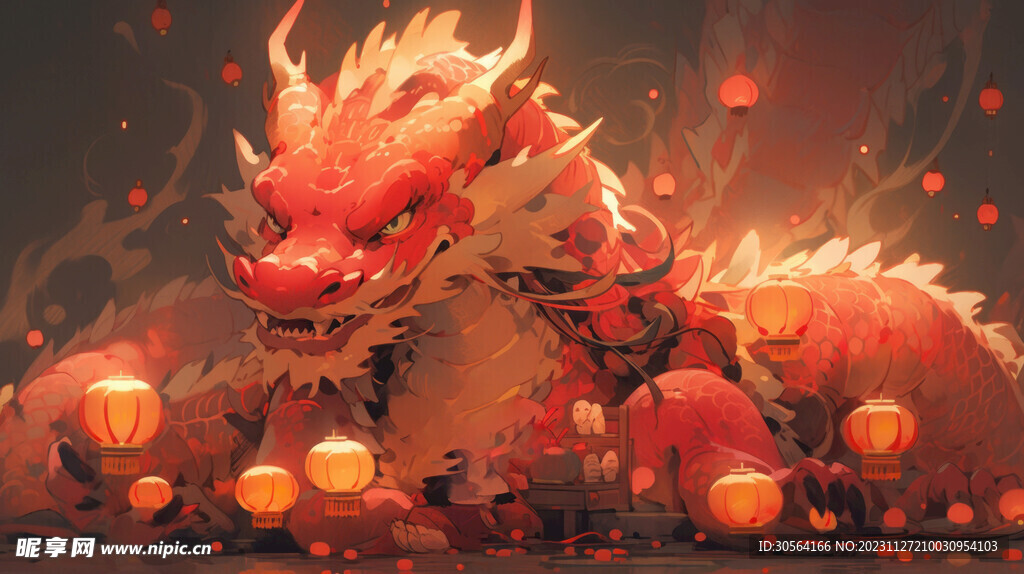 龙年龙插画