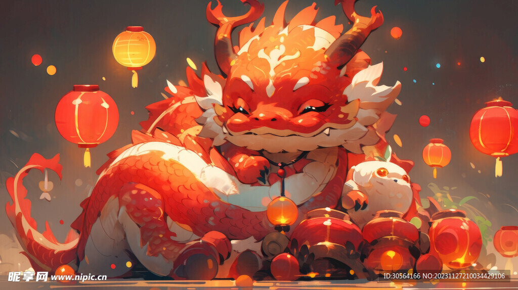 龙年卡通龙