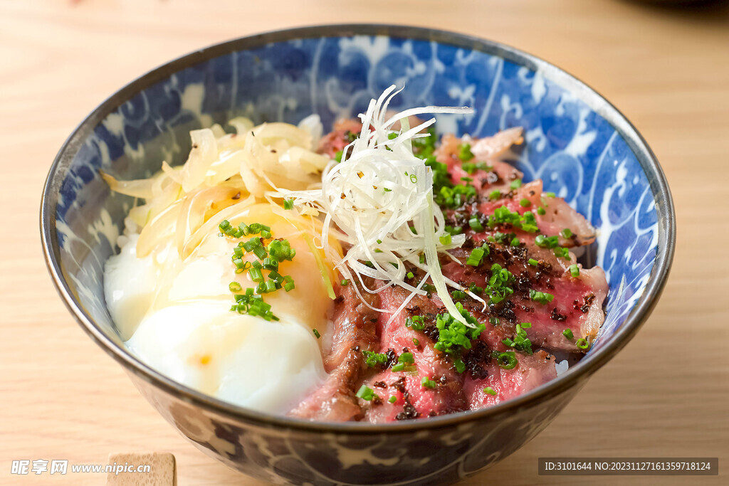 日式和牛伴饭