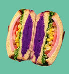 田园紫薯三明治