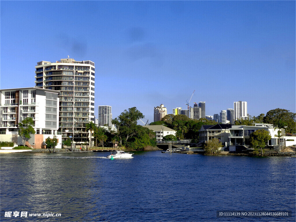 澳洲黄金海岸城市风景