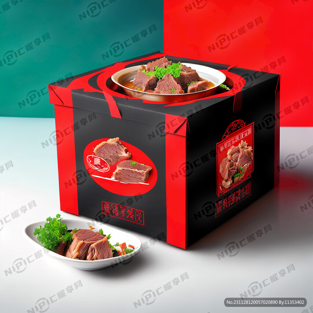 牦牛肉礼盒 最好突出炖煮概念