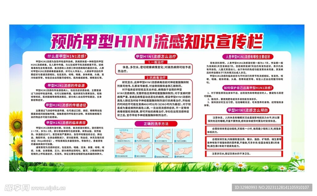 甲型H1N1流感防治知识