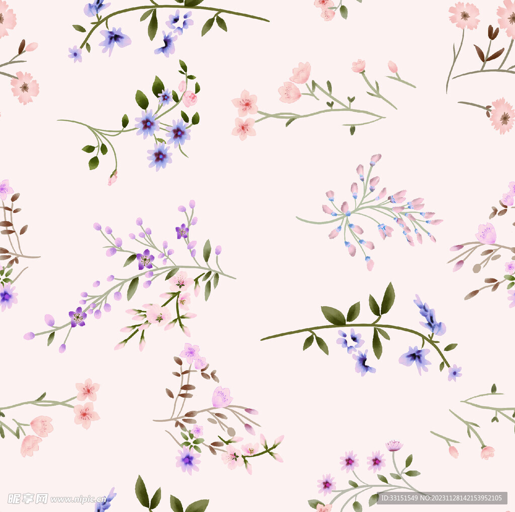 手绘花