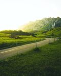 山野道路风景