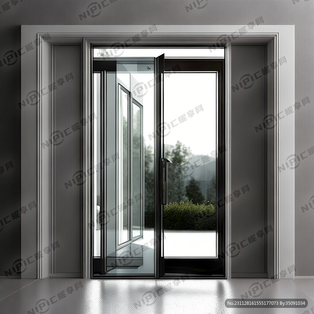 简约 高雅 玻璃门