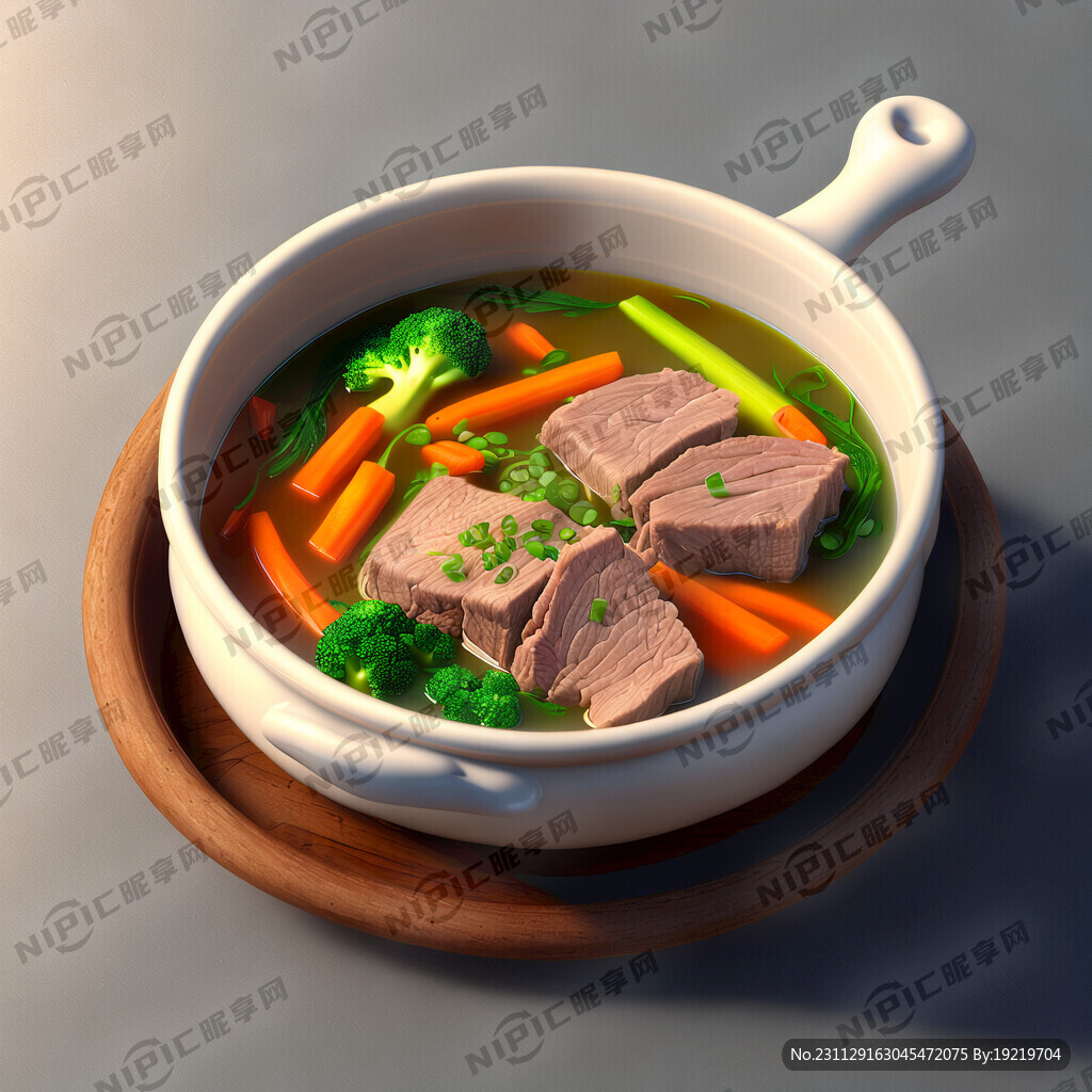 鸭血牛肉汤锅