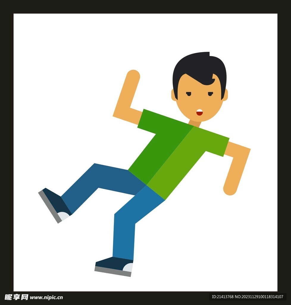 手绘男人男孩