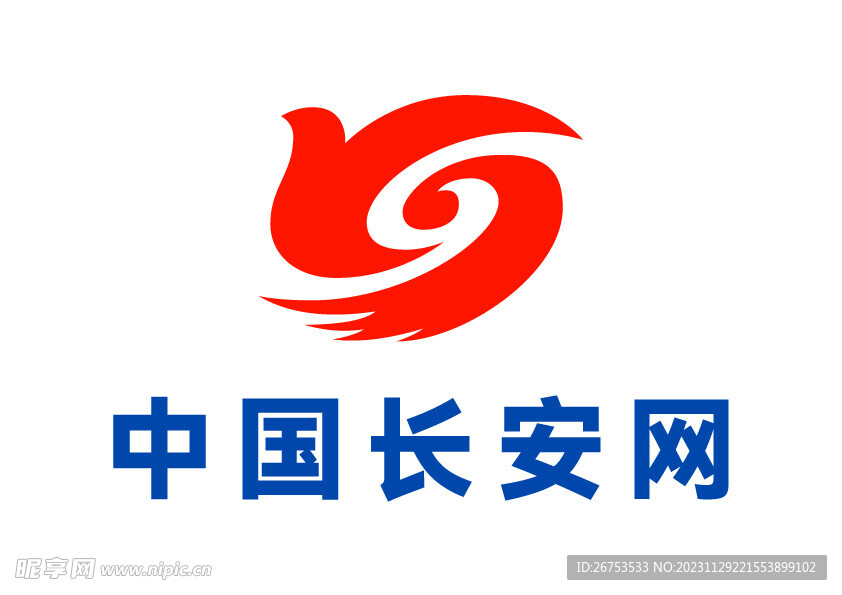 中国长安网 LOGO 标志