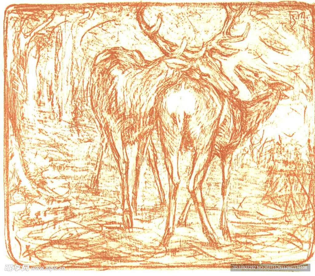 油画