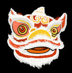 舞狮插画