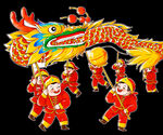 舞狮插画