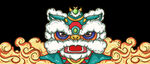 舞狮插画