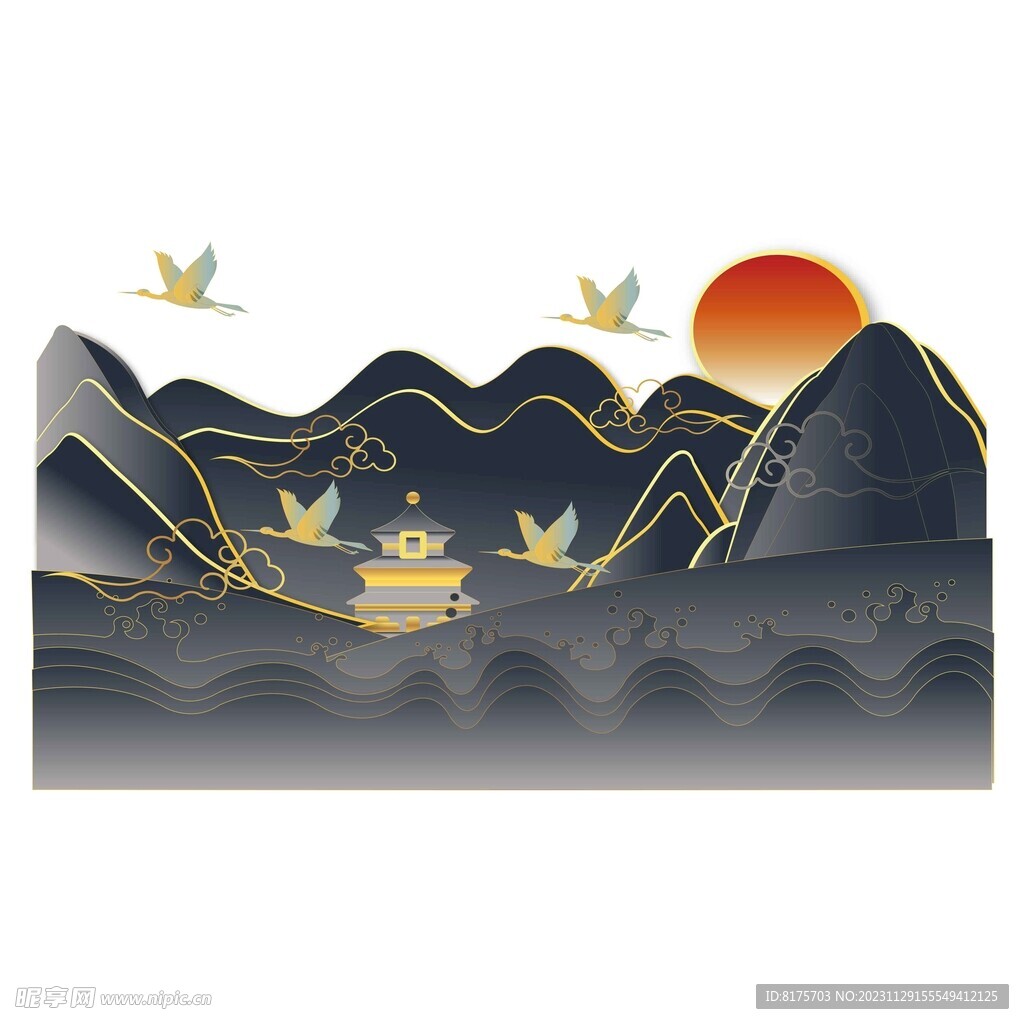 国风插画