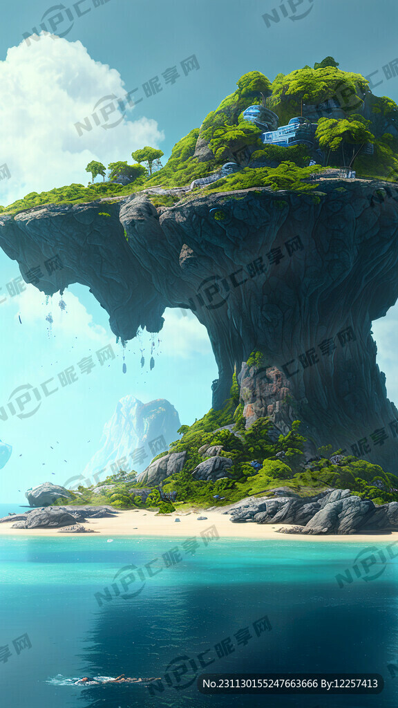 岛屿 大海 科幻