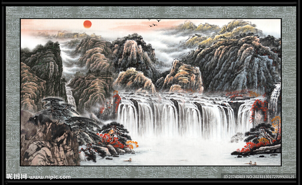 风景画 