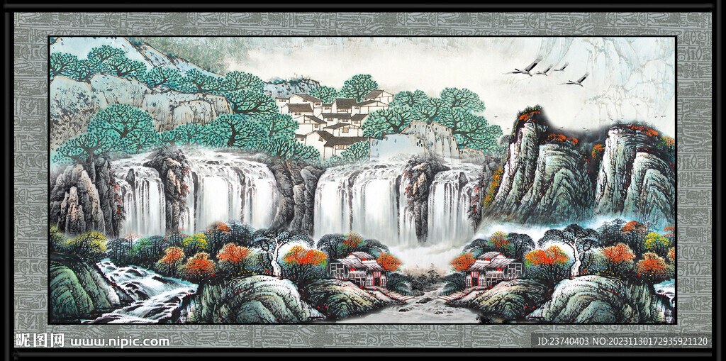 风景画 