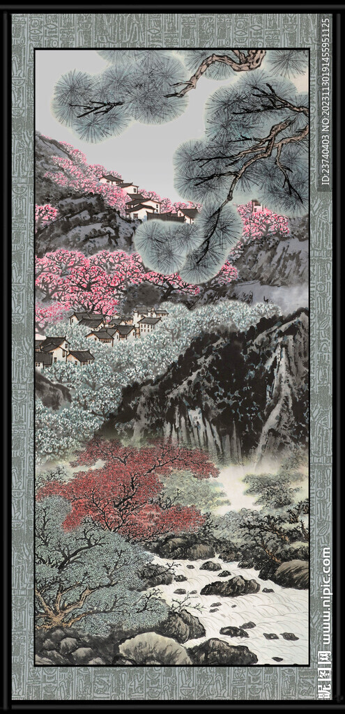 国画山水