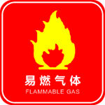 消防标识易燃气体