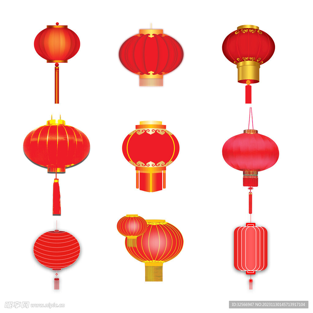 灯笼免扣元素