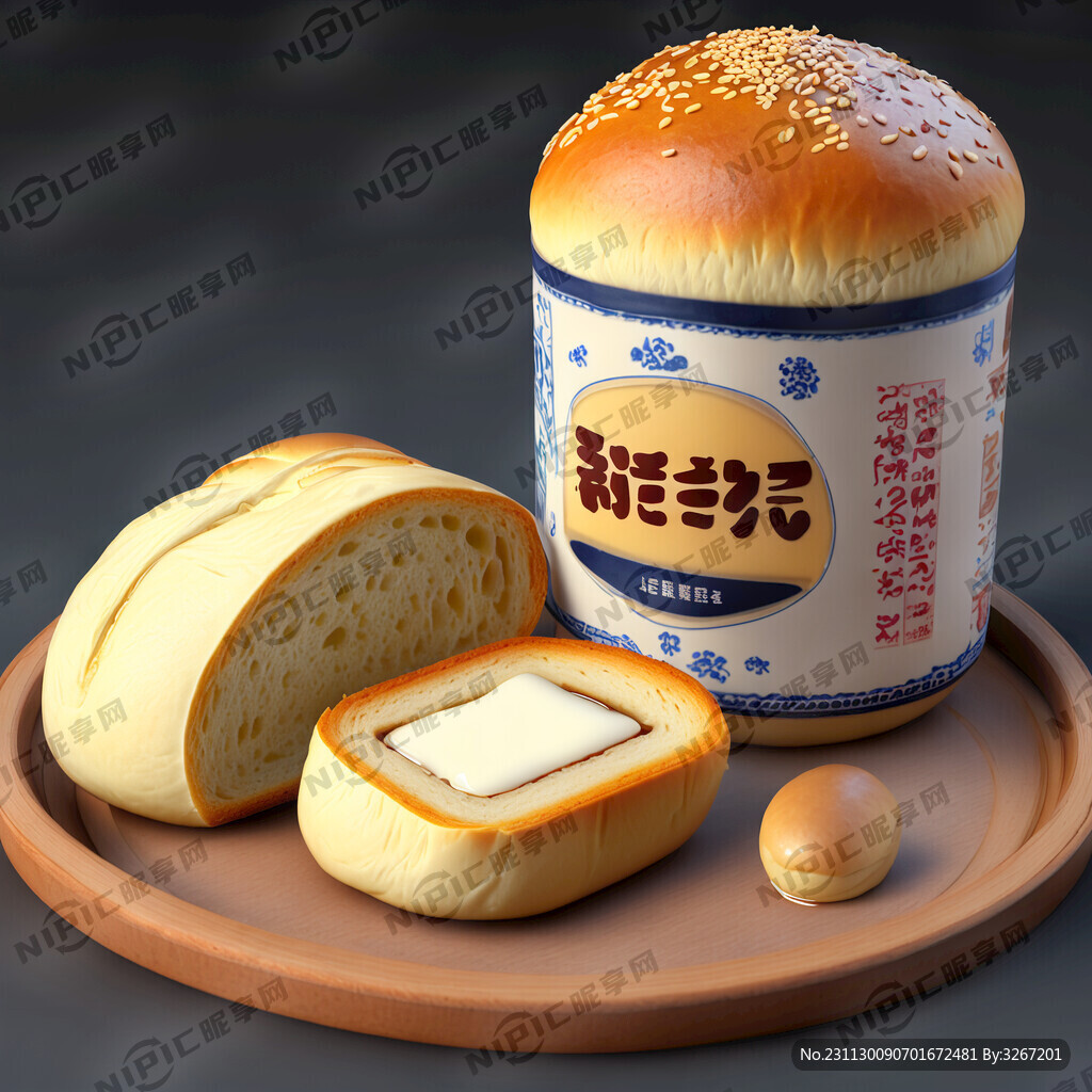 日式豆乳面包集