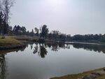 秋天的湖水