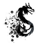 水墨龙 