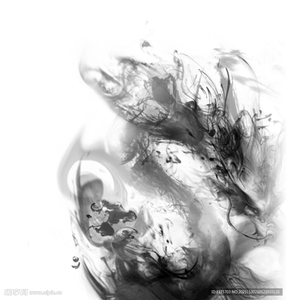 国画龙 
