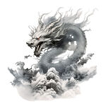 国画龙 