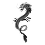 水墨龙