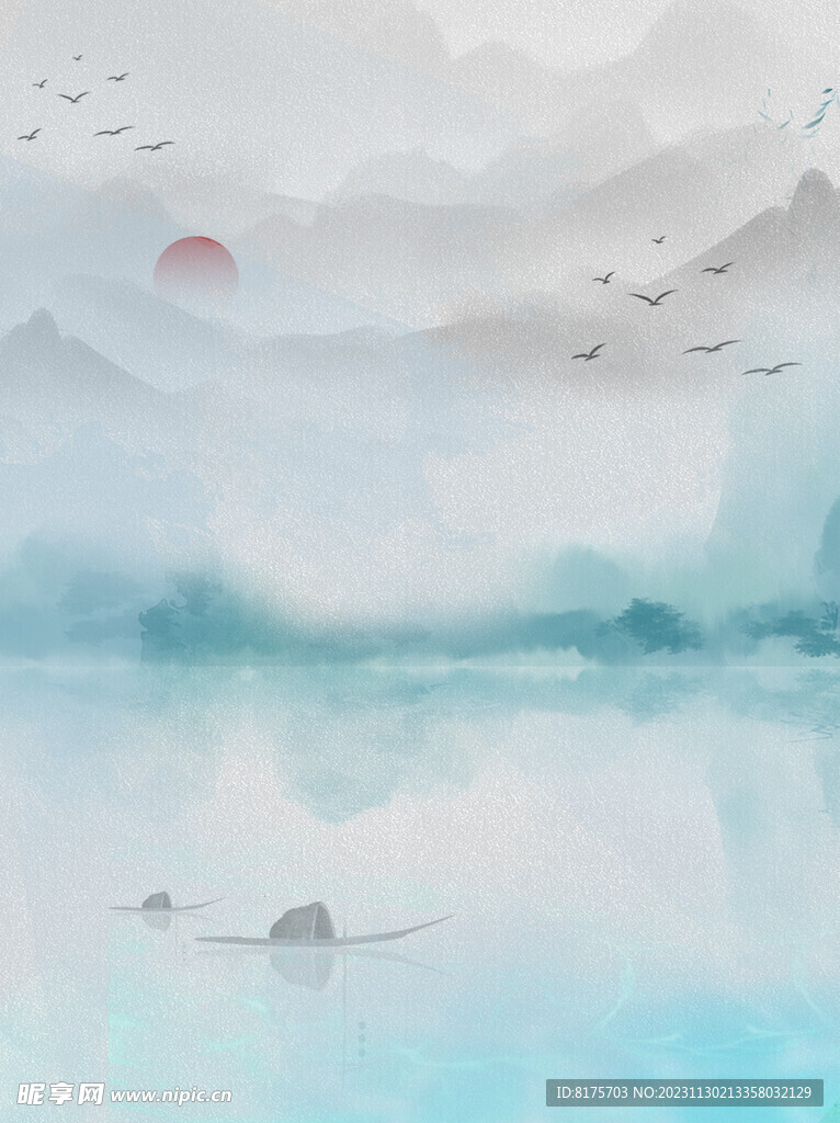 水墨画背景