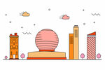 城市插画