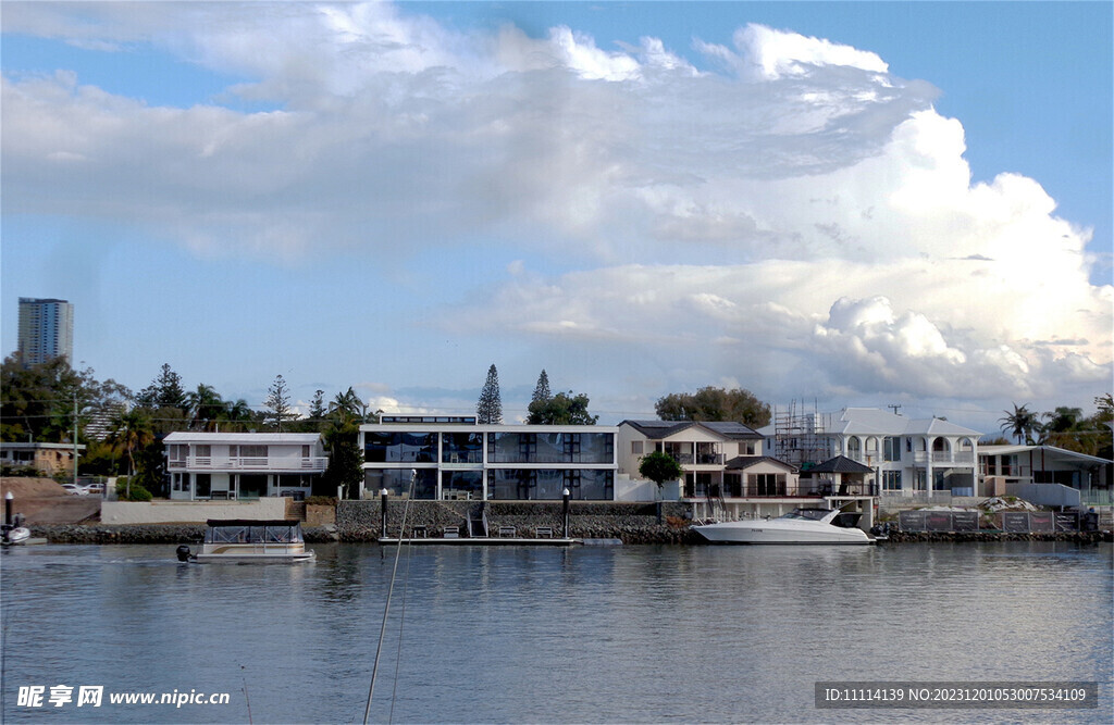 澳大利亚黄金海岸城市风景