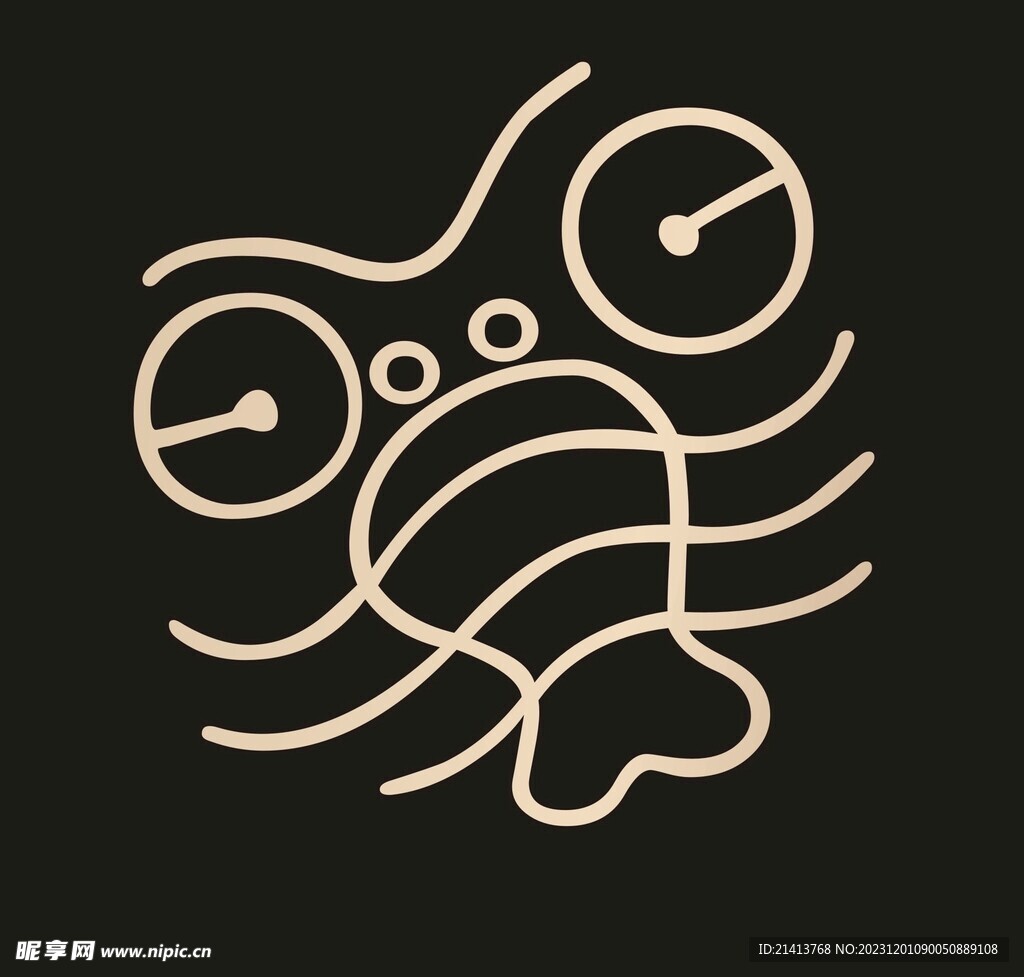 手绘星座素材 
