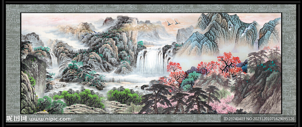 泰山风光 