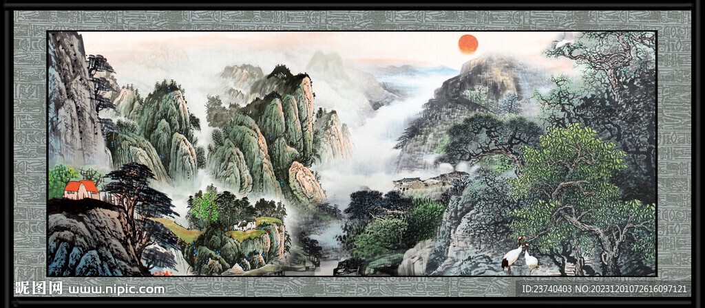 风景画 