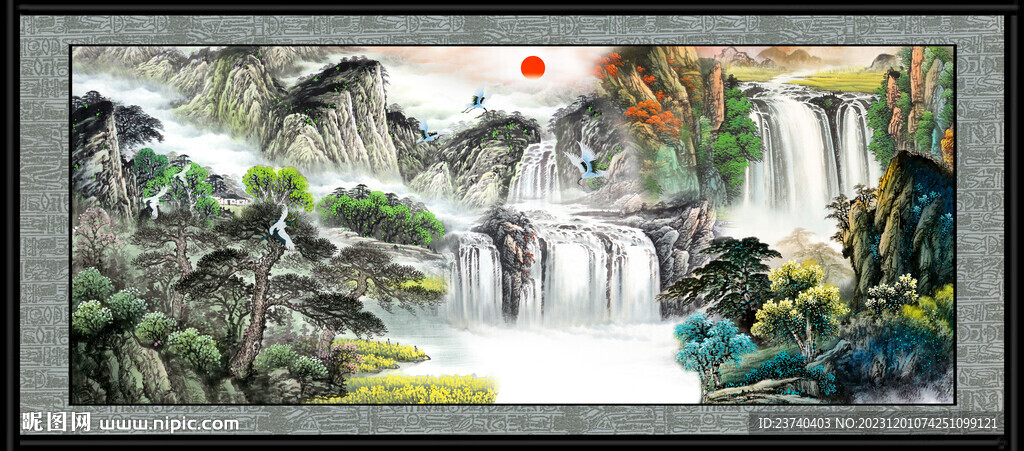 泰山风光 