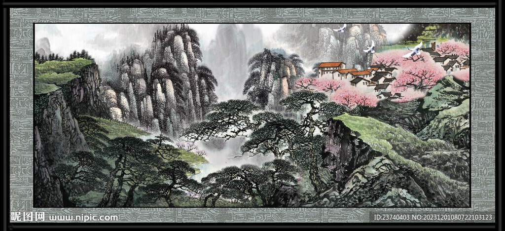 泰山风光 